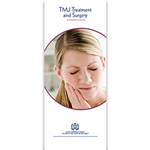 TMJ Treatment and Surgery Patient Information Pamphlet (100-Pack)
