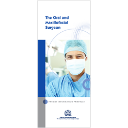 The Oral and Maxillofacial Surgeon Patient Information Pamphlet (100-Pack)
