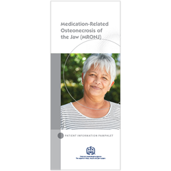 Medication-related Osteonecrosis of the Jaw (MRONJ) Patient Information Pamphlet (100-Pack)