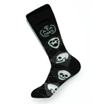 AAOMS-branded Socks, Argyle/Skull Pattern