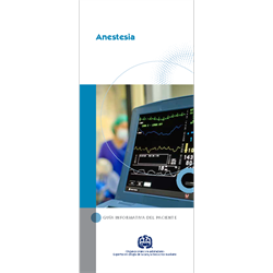 Spanish Anesthesia Patient Information Pamphet (100-Pack) - Anestesia